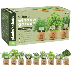 9 Herb Window Garden