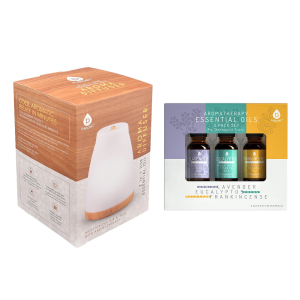 Aromatherapy USB Diffuser & Essential Oil Set